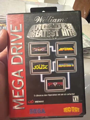 Arcades gretest hits mega driver original ( vendo ou troco ) 