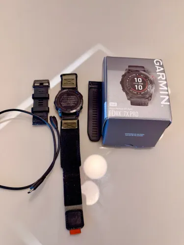 Garmin Fenix 7X Pro Solar - Completo - Excelente estado