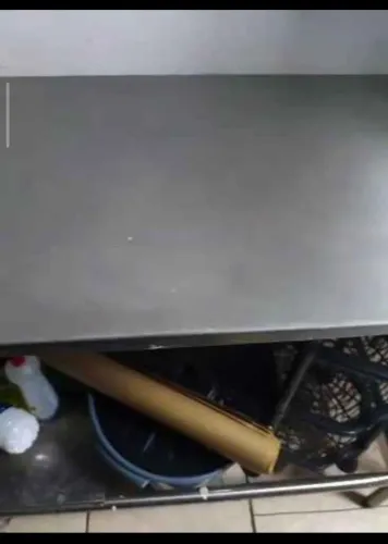 LER DESCRIÇÃO COMPLETA -mesa aço