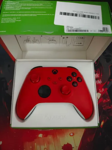 Controle Xbox séries X/S Red Pulse