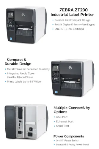 Impressora zebra 230