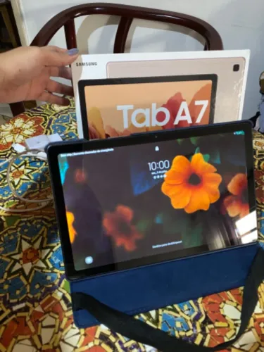 Tablet Samsung Galaxy Tab A7 64GB - Pouco Usado, Completo