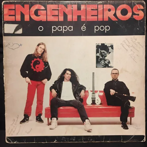 Vinil Engenheiros do Hawaii - O Papa é Pop ( Disco, LP)