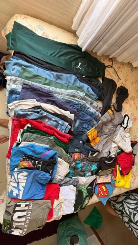 LOTE DE ROUPA MENINO - 6 a 7 anos