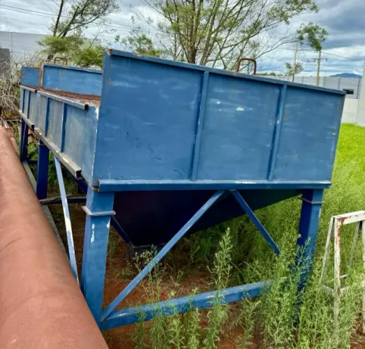 Silos Metálicos Industriais 3mm - 2 Unidades - Estrutura Pesada