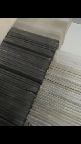 100 capas de DVD usadas