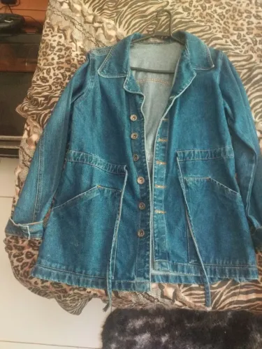 Blusa jeans parka