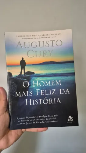 Livro de Augusto Curry O homem mais feliz da história
