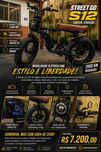 Bike street Go s12 oggi