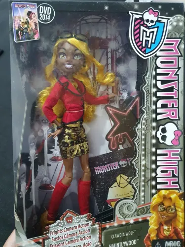 Boneca Monster High Clawdia Wolf 2014 Original