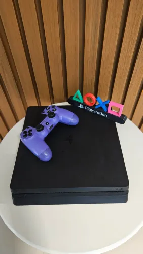 Ps4 slim 500gb destravado com vários jogos