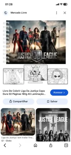 Coleção liga da justiça