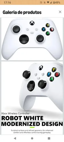 Controle XBOX (Branco) série S