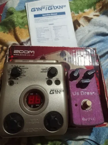 Pedaleira de guitarra e pedal US DREAM JOYO