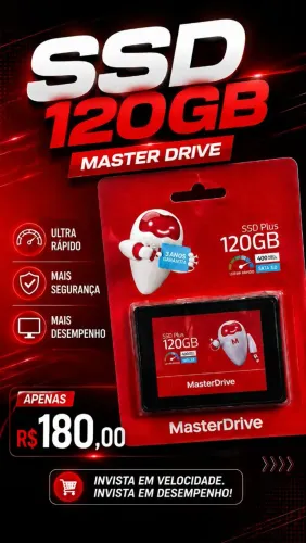 SSD 120GB MASTER DRIVE 