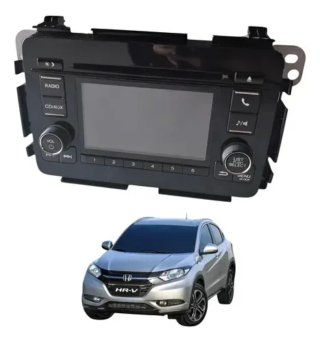 Painel Rádio Multimídia Original Honda Hr-v 2016 A 2020