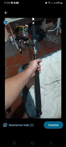 Vara de pesca profissional