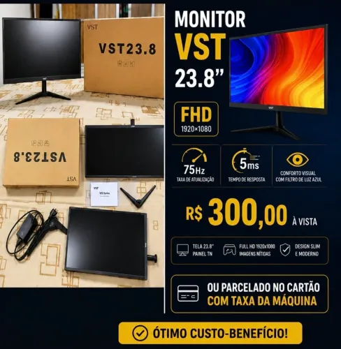 MONITOR VST 23.8 POLEGADAS 75HZ