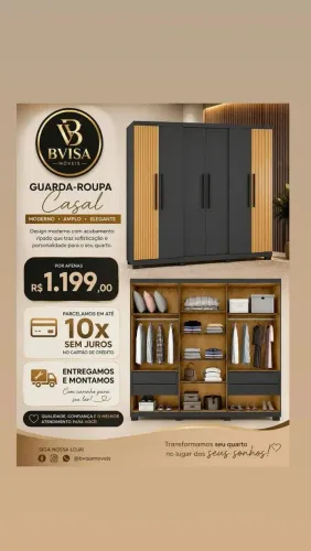 Guarda roupa de casal