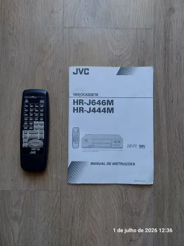 Controle Remoto JVC HR-J646M e HR-J444M