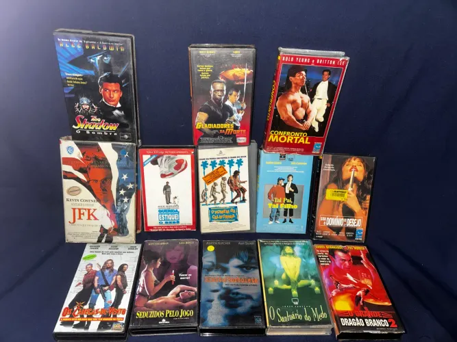 Fitas VHS antigas