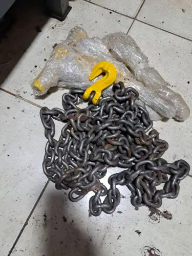 Corrente calibrada e esticador pra cargas