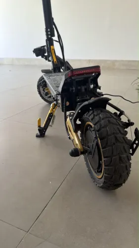 Patinete scooter elétrica dobrável offroad 2400w dual motor