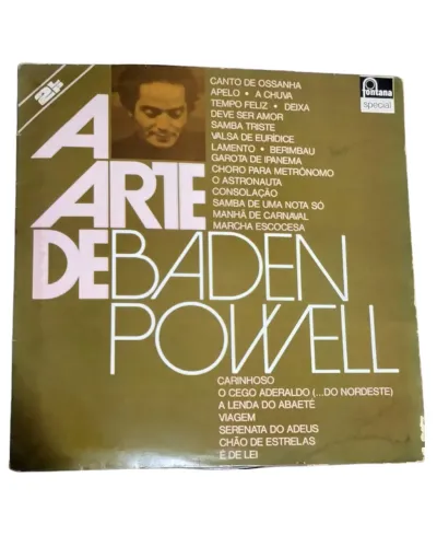 A Arte de Baden Powell - Lp Duplo - Interprete: Baden Powell (1975) (Excelente!)