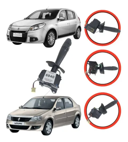 Chave De Seta Sandero Logan Megane Duster 2012 2013.Original
