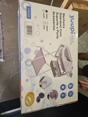 Banheira Dobrável com Suporte Yuupi