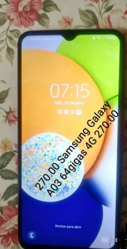 Samsung A03 64gigas