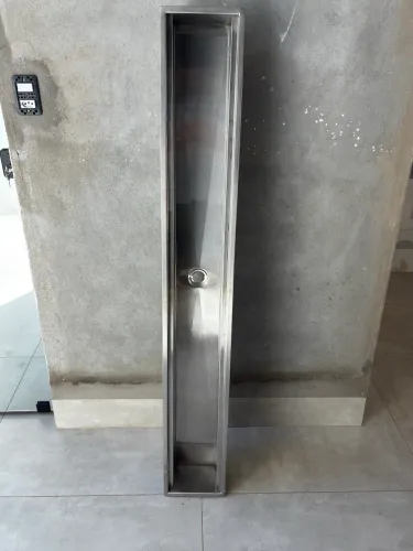 Calha Inox para bancada/pia 150cm - Embutida - Pouco Uso