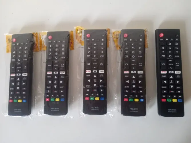 Controle da tv LG
