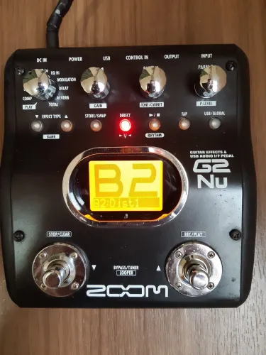 Pedaleira zoom g2 