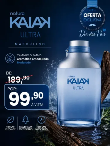Kaiak ultra masculino Natura 