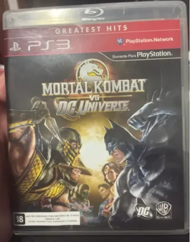 Mortal Kombat vs DC Universe PS3 - Original - Completo