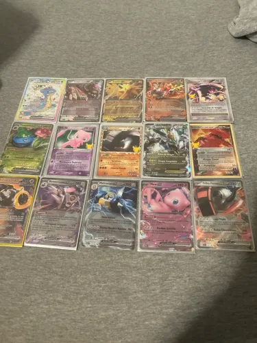 Cartas EX e celebrações