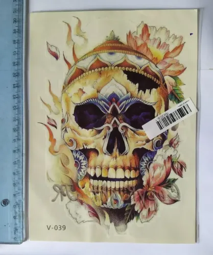 Tatuagens Temporárias Diversas Adesivas