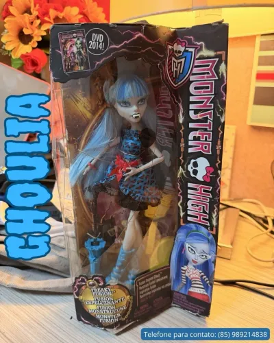 Monster High Ghoulia Freaky Fusion Original Mattel Na Caixa