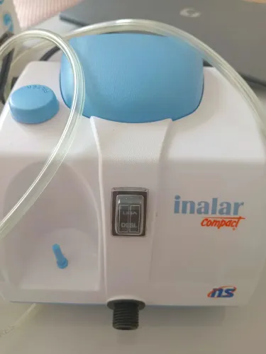 Inalador compact pouco usado