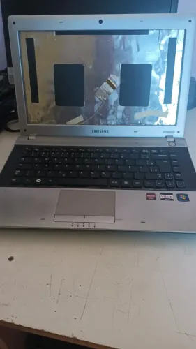 Carcaça completa com teclado notebook samsung RV415