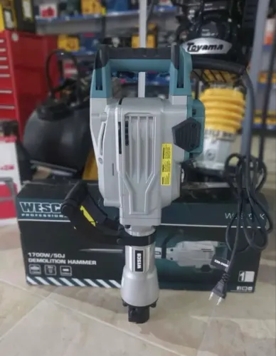 Martelete Rompedor Demolidor 1700w 22kg Profissional - Wesco (Novo)