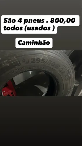 Pneus para caminhão semi novo
