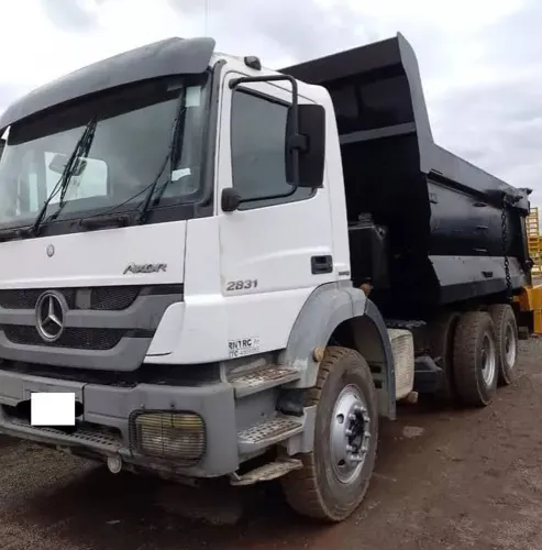Axor 2831 traçado caçamba 2014