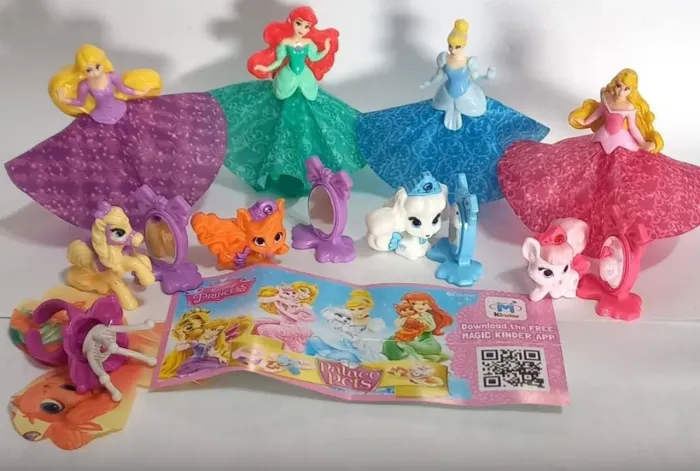 Coleção completa princesas com papel