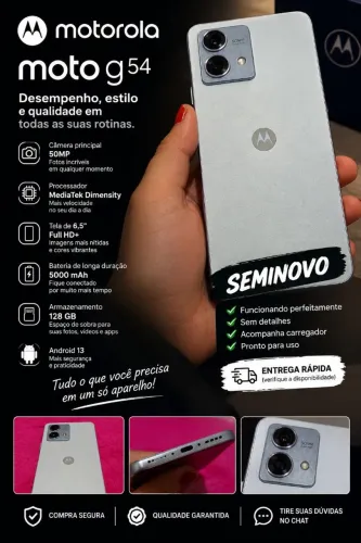 CELULAR MOTOROLA - câmera 50MP , excelente estado!