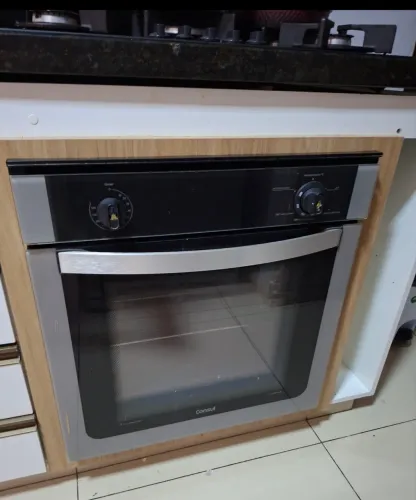 Forno a gás embutido