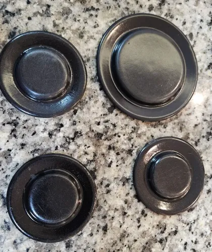 Espalhador tampa - fogão cooktop - 4 peças 