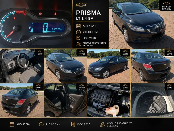 Chevrolet Prisma Sed. LT 1.4 8V Flexpower 4P 2016