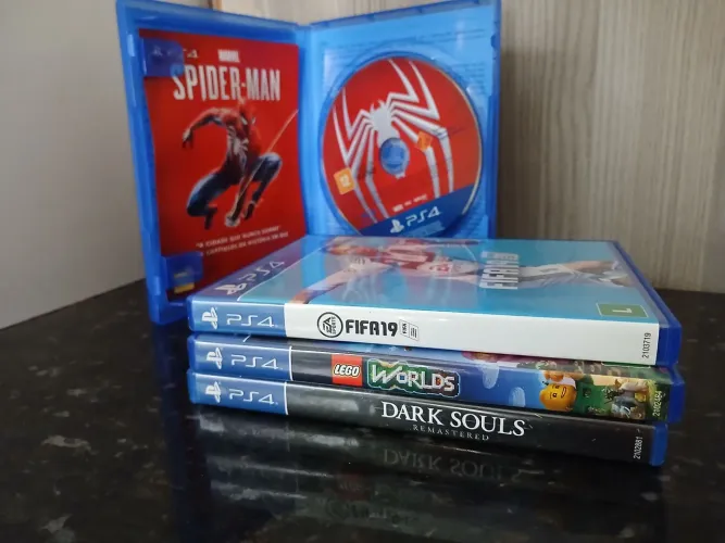 Lote de jogos ps4